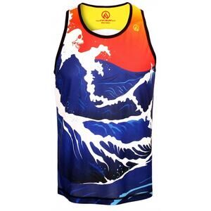 NEW INKNBURN men's riptide singlet in multi